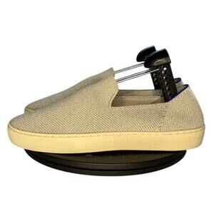 Womens Rothy's Casual Walking Slip-On Flat Comfort Sneaker Shoes SZ 9.5 Brown